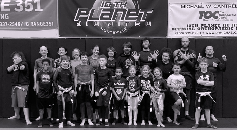 Kids No-Gi Jiu Jitsu class in Huntsville